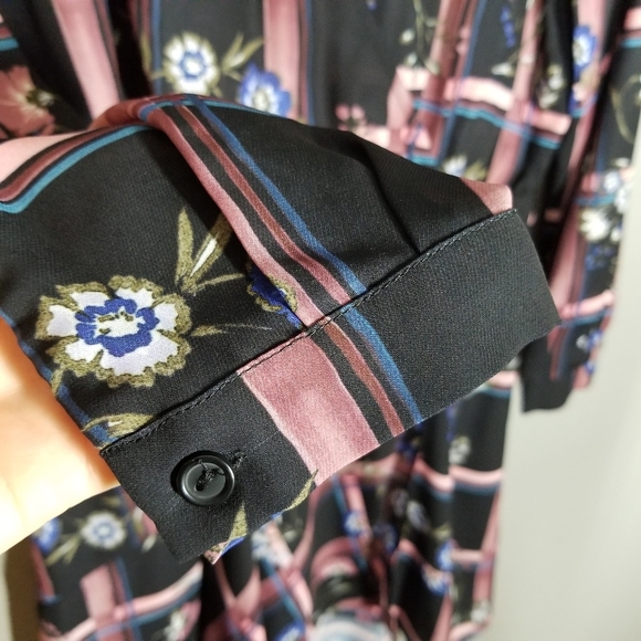 Parker | NWT Asymmetrical Lon Sleeve Dress - Picture 10 of 12